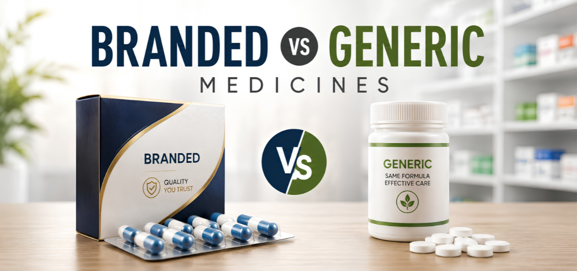 Branded vs generic medicines for pharma retailers