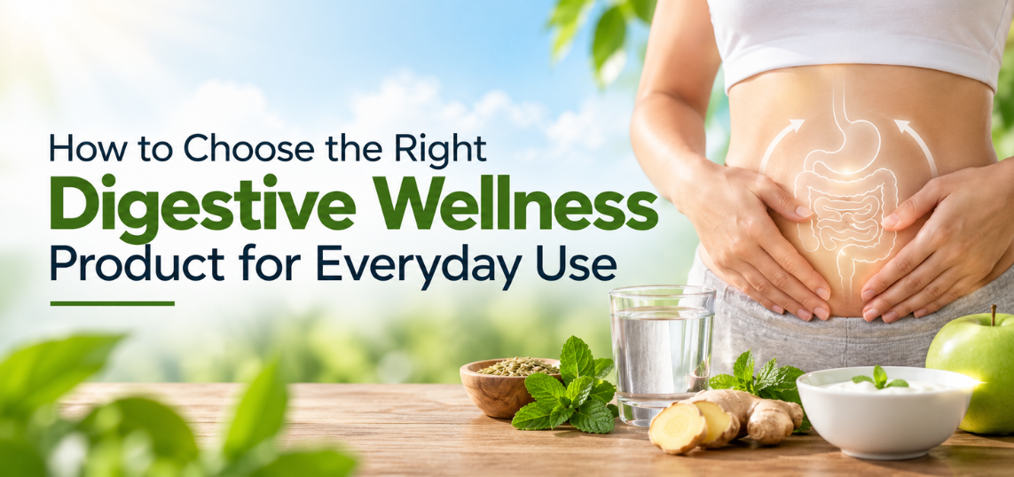 Choosing the right digestive wellness product