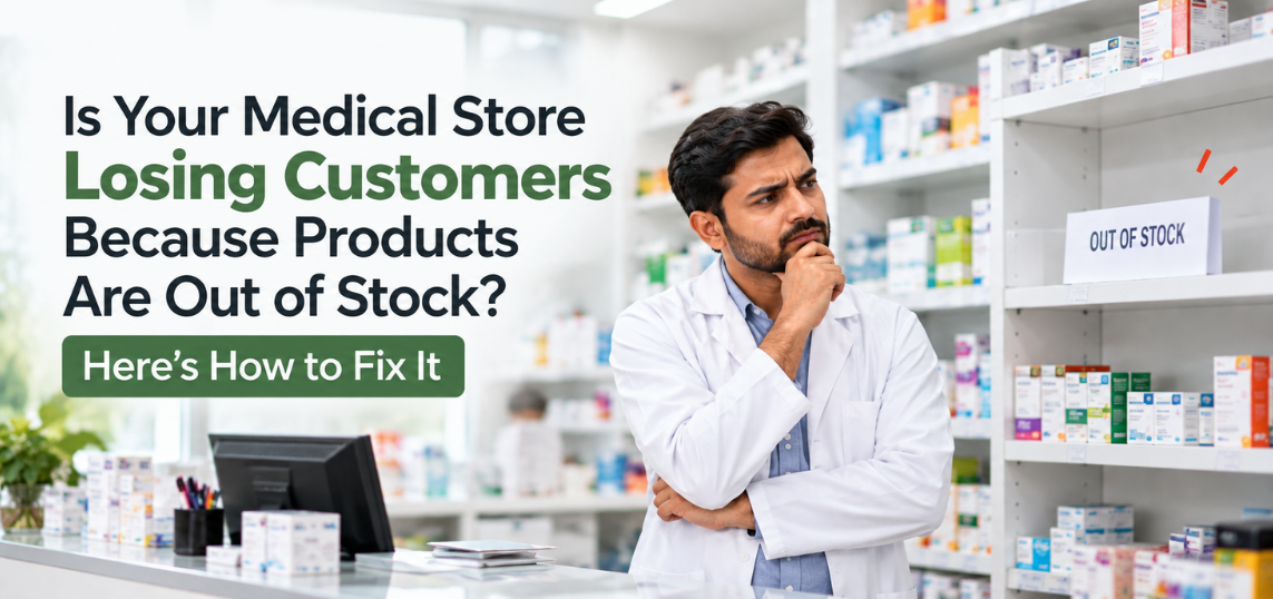 “Medical store inventory management to prevent product stock-outs”